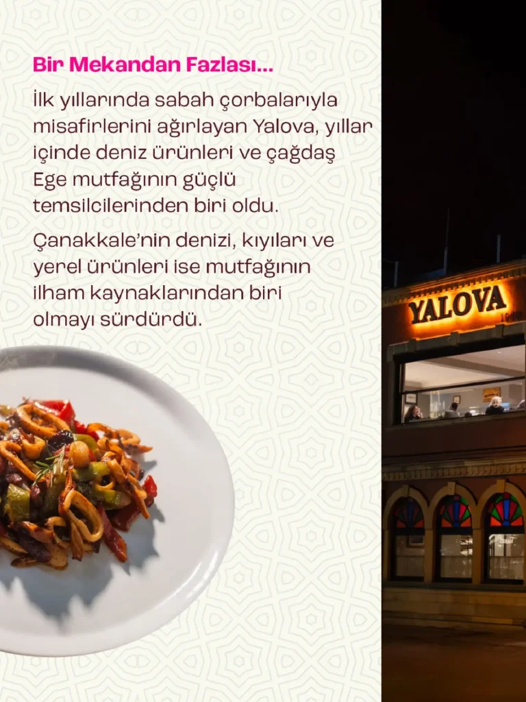 Yalova Restoran | Çanakkale